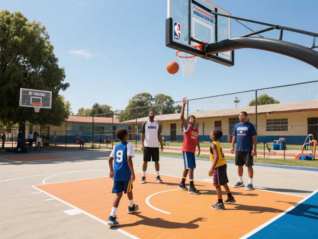NBA联盟启动全新公益项目，助力基层篮球成长